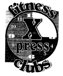 XPRESS FITNESS CLUBS logo