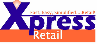 XPRESS RETAIL FAST, EASY, SIMPLIFIED....RETAIL! logo