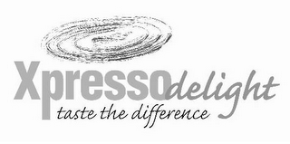 XPRESSO DELIGHT TASTE THE DIFFERENCE logo