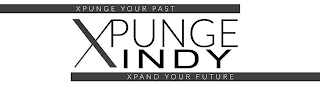 XPUNGE INDY XPUNGE YOUR PAST XPAND YOUR FUTURE logo