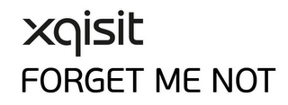 XQISIT FORGET ME NOT logo
