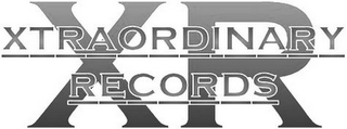 XR XTRAORDINARY RECORDS logo