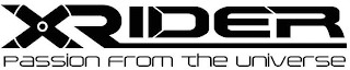 XRIDER PASSION FROM THE UNIVERSE logo