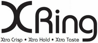 XRING XTRA CRISP · XTRA HOLD · XTRA TASTE logo