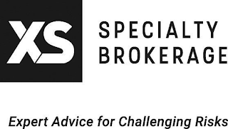 XS SPECIALTY BROKERAGE EXPERT ADVICE FOR CHALLENGING RISKS logo