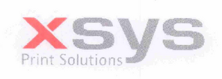 XSYS PRINT SOLUTIONS logo