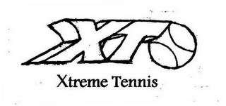 XT XTREME TENNIS logo