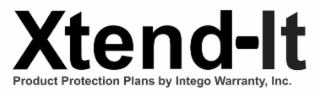 XTEND-IT PRODUCT PROTECTION PLANS BY INTEGO WARRANTY, INC. logo