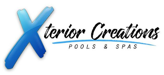 XTERIOR CREATIONS POOLS & SPAS logo