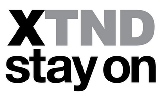 XTND STAY ON logo