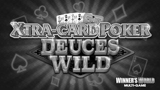 XTRA-CARD POKER DEUCES WILD WINNER'S WORLD MULTI-GAME logo