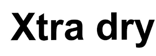 XTRA DRY logo