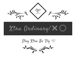 XTRA ORDINARY/ XO STAY XTRA BE FLY logo