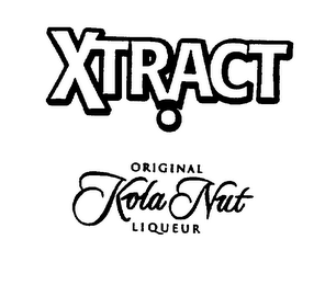 XTRACT ORIGINAL KOLA NUT LIQUEUR logo