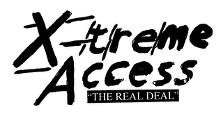 XTREME ACCESS "THE REAL DEAL" logo
