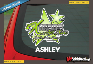 XTREME ALL STARS, FAITH OVER FEAR, AT DANCE BY DESIGN logo