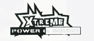 XTREME POWER & SOUND AND DESIGN logo