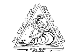 XTREME SURF-SHOP COCOA BEACH FLORIDA logo