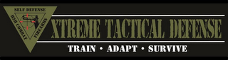 XTREME TACTICAL DEFENSE SELF DEFENSE FIREARMS H2H COMBAT, TRAIN · ADAPT ·  SURVIVE logo