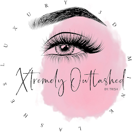 XTREMELY OUTLASHED BY: TRISH LUXURY 3 DMINK LASHES logo