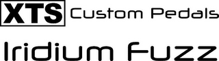 XTS CUSTOM PEDALS IRIDIUM FUZZ logo