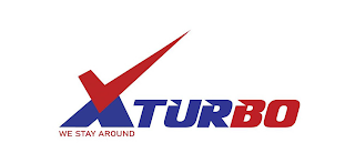 XTURBO WE STAY AROUND logo