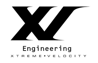 XV ENGINEERING XTREME VELOCITY logo