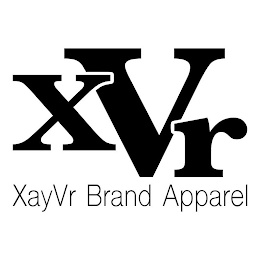 XVR XAYVR BRAND APPAREL logo