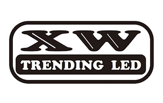 XW TRENDING LED logo