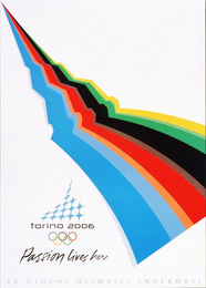 XX GIOCHI OLIMPICI INVERNALI TORINO 2006 PASSION LIVES HERE logo