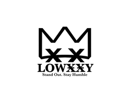 XX LOWXXY STAND OUT. STAY HUMBLE logo