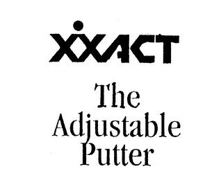 XXACT THE ADJUSTABLE PUTTER logo