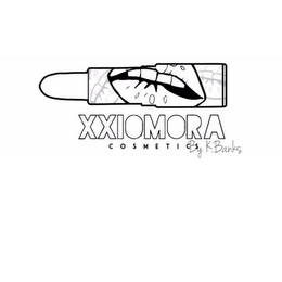XXIOMORA COSMETICS BY K.BANKS logo