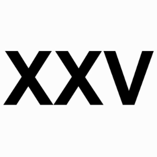 XXV logo