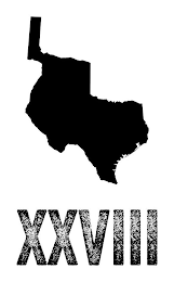 XXVIII logo