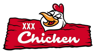 XXX CHICKEN logo