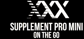 XXX SUPPLEMENT PRO MINI ON THE GO logo