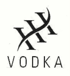 XXX VODKA logo