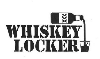 XXX WHISKEY LOCKER logo