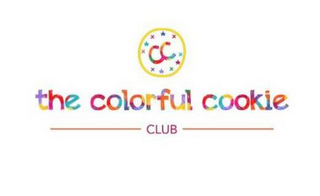XXXXXX CC THE COLORFUL COOKIE CLUB logo