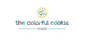 XXXXXX CC THE COLORFUL COOKIE STUDIO logo