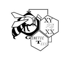 XY XX GENETIC TEES logo