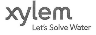 XYLEM LET'S SOLVE WATER logo