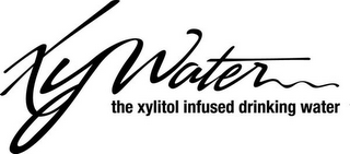 XYWATER THE XYLITOL INFUSED DRINKING WATER logo