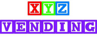 XYZ VENDING logo