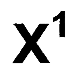 X¹ logo
