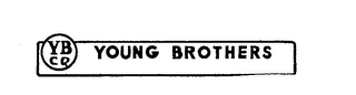 Y B CO. YOUNG BROTHERS logo