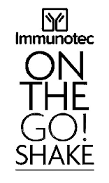 Y IMMUNOTEC ON THE GO! SHAKE logo