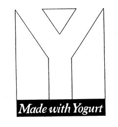 Y MADE WITH YOGURT logo
