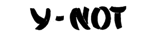 Y-NOT logo
